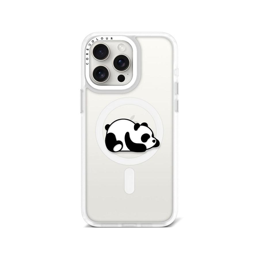iPhone 15 Pro Max Sketching Panda Phone Case MagSafe Compatible 