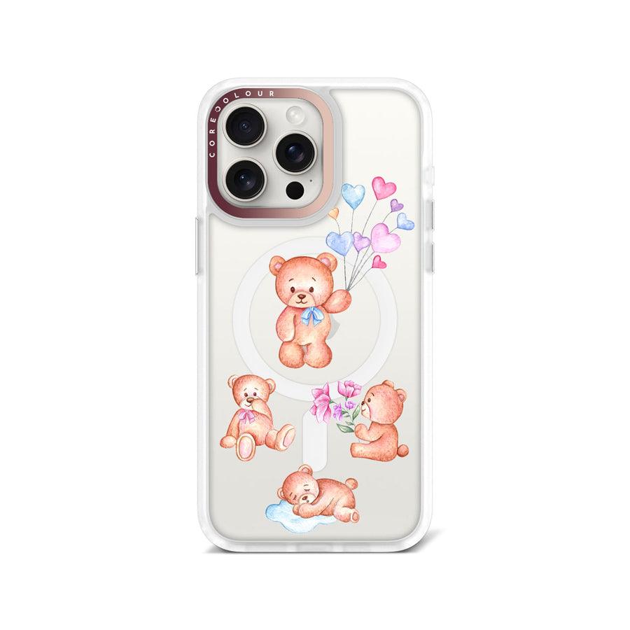 iPhone 15 Pro Max Teddy Bear Friends Phone Case MagSafe Compatible - CORECOLOUR AU