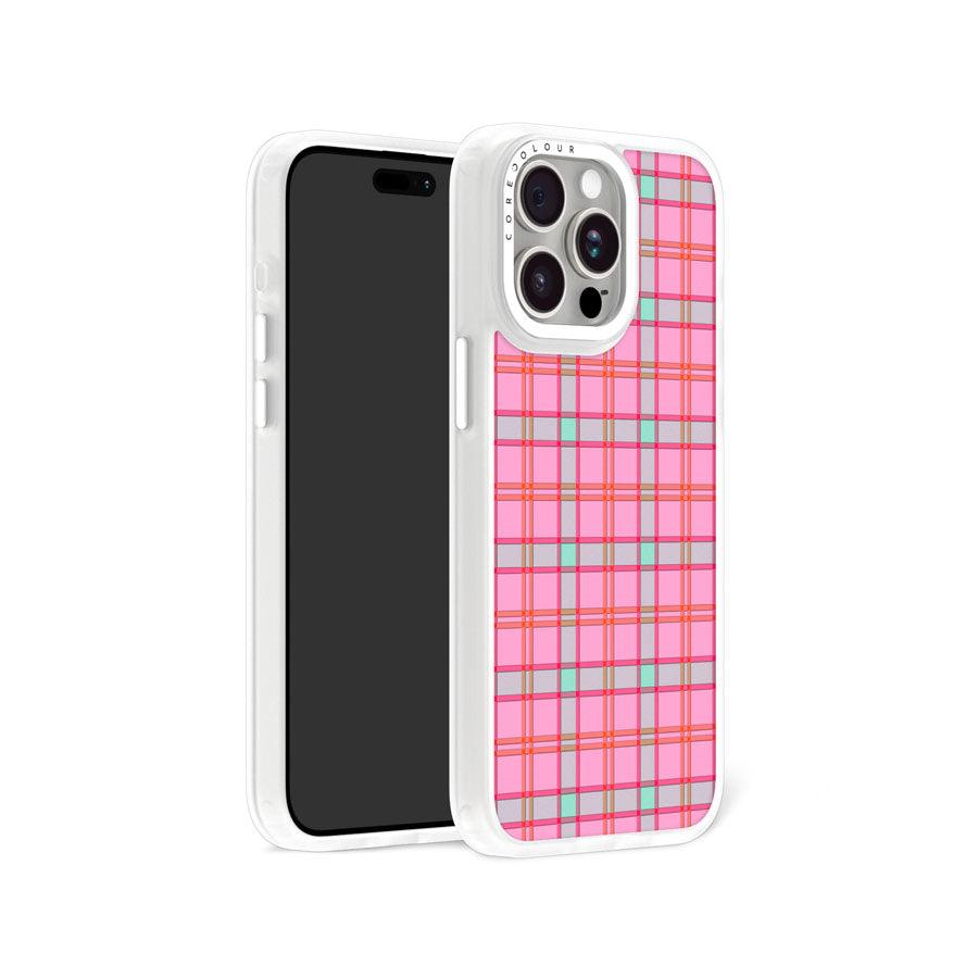 iPhone 15 Pro Minty Rosette Phone Case 