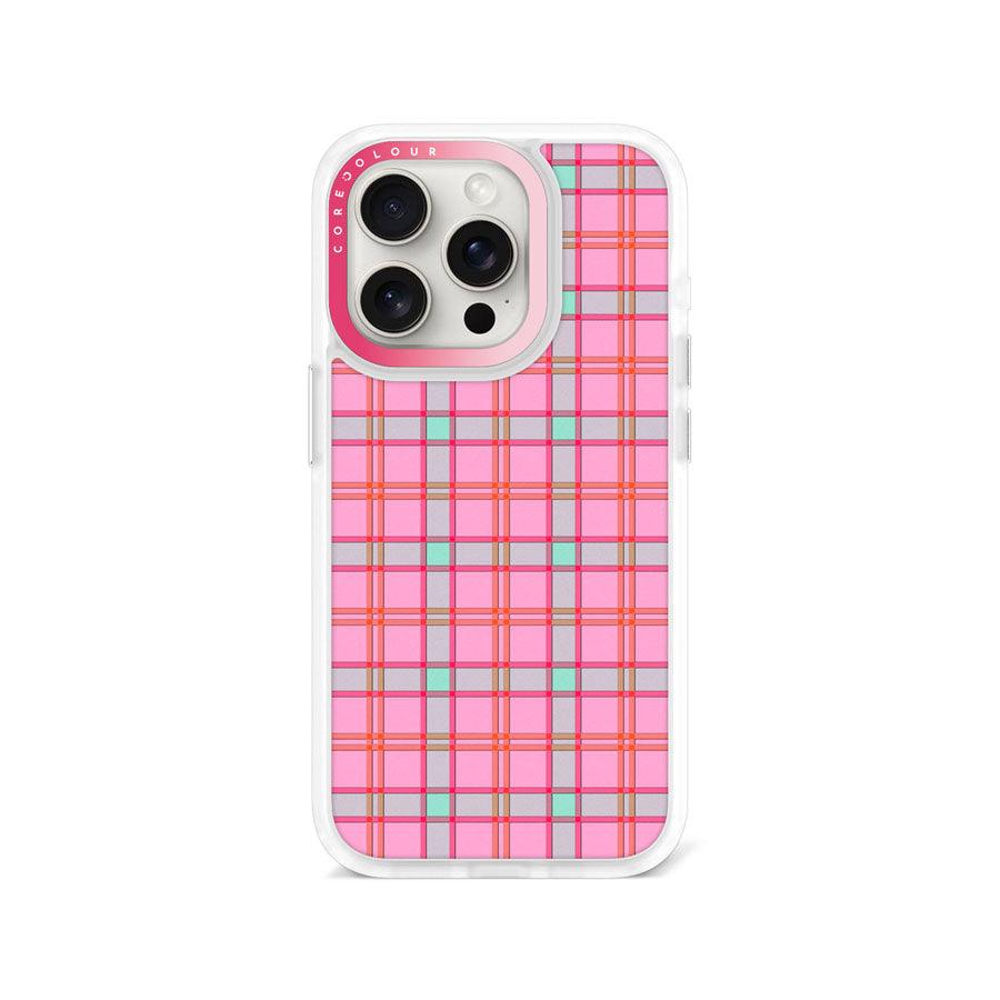 iPhone 15 Pro Minty Rosette Phone Case 