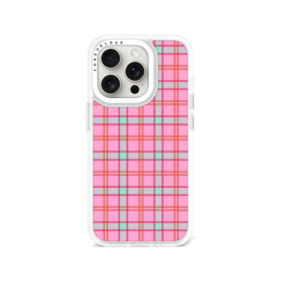 iPhone 15 Pro Minty Rosette Phone Case 