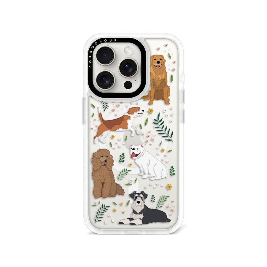 iPhone 15 Pro Paw-sitive Pals Phone Case Magsafe Compatible - CORECOLOUR AU