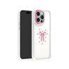 iPhone 15 Pro Pink Ribbon Heart Phone Case 