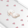iPhone 15 Pro Rabbit Heart Ring Kickstand Case MagSafe Compatible - CORECOLOUR AU