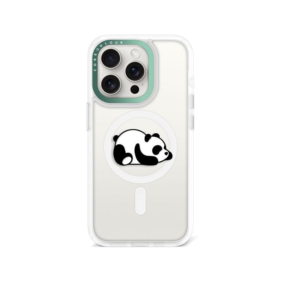 iPhone 15 Pro Sketching Panda Phone Case MagSafe Compatible 