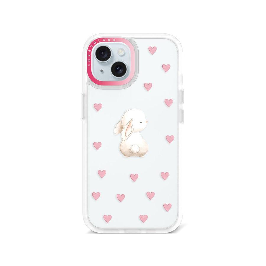 iPhone 15 Rabbit Heart Phone Case MagSafe Compatible - CORECOLOUR AU