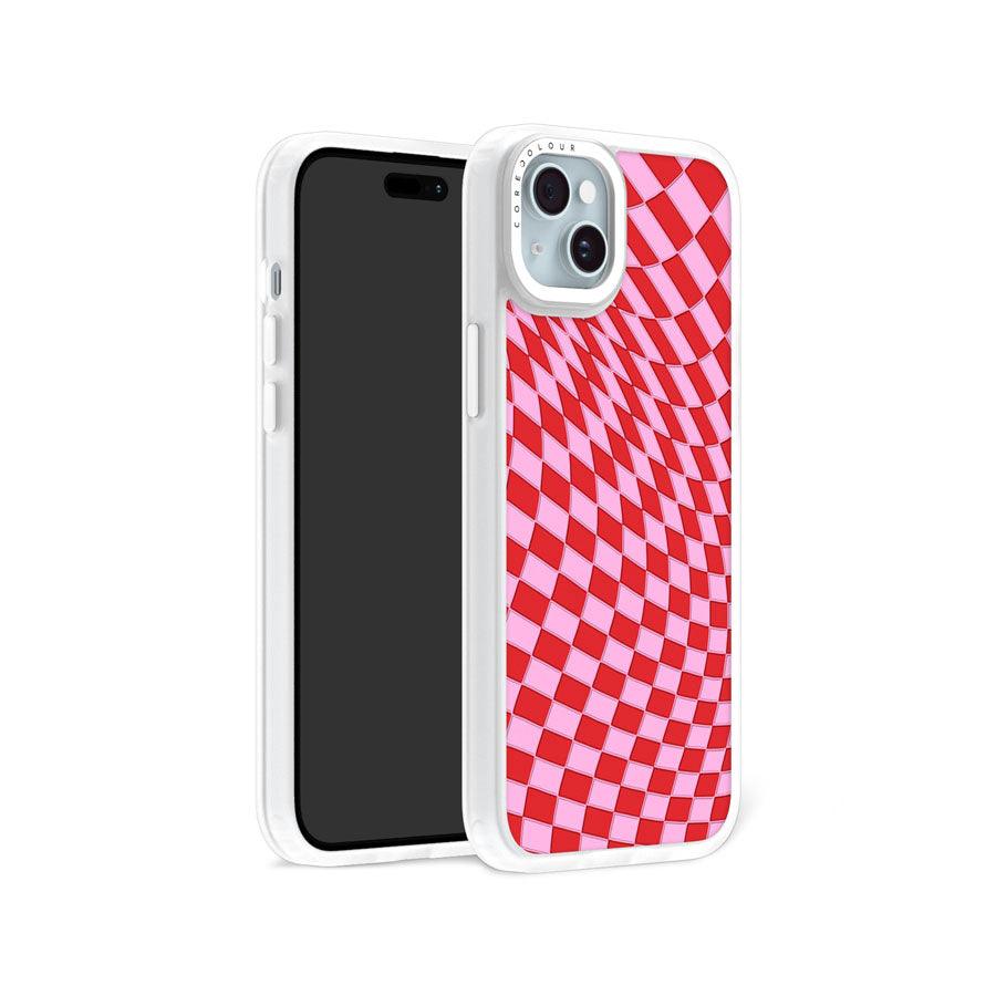 iPhone 15 Raspberry Rouge Phone Case 