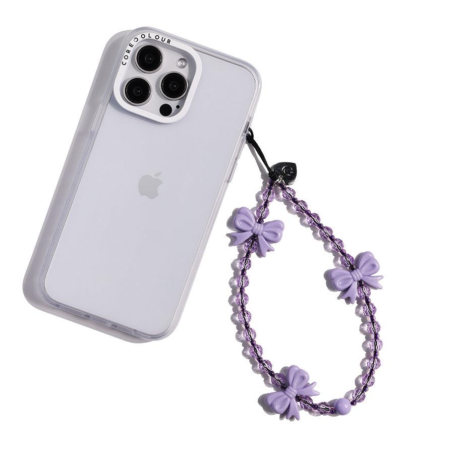 Lavender Lace Phone Charm - CORECOLOUR