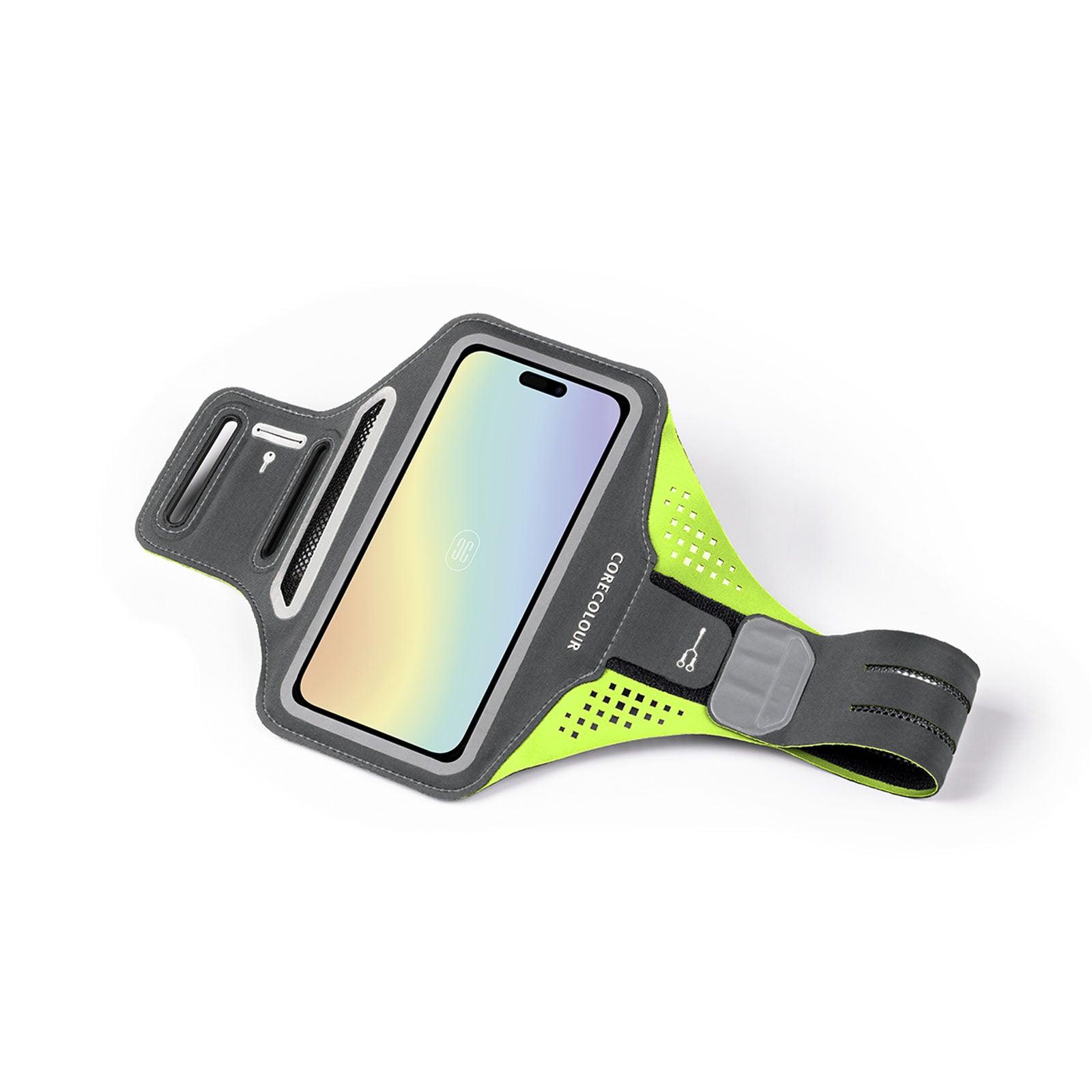 Neon Green Sports Armband – 6.2” - CORECOLOUR