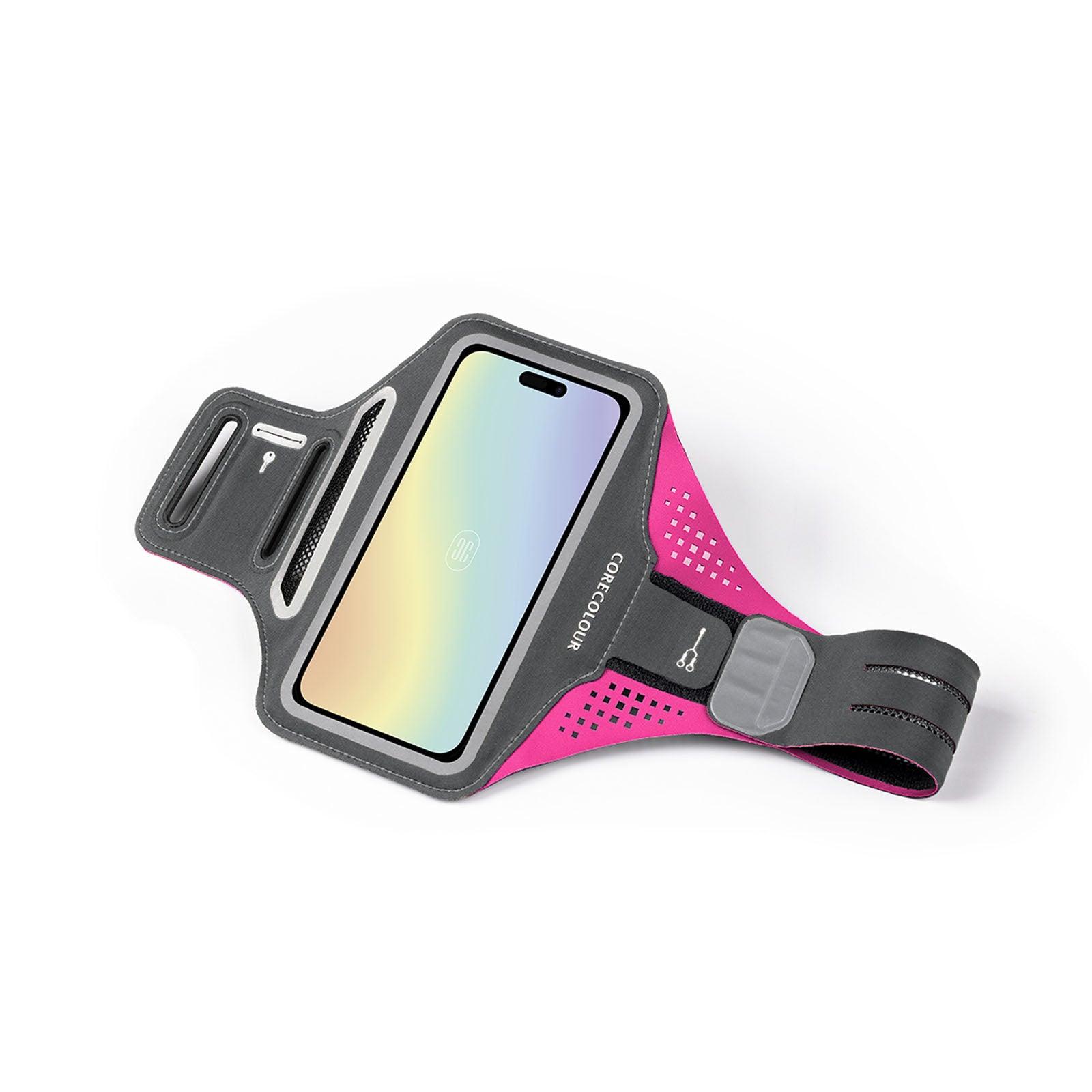 Neon Pink Sports Armband – 6.7” - CORECOLOUR