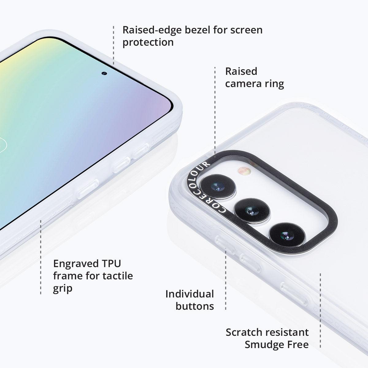 Samsung Galaxy S24 Pug Minimal Line Phone Case - CORECOLOUR