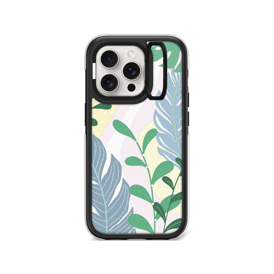 iPhone 15 Pro Tropical Summer I Camera Ring Kickstand Case - CORECOLOUR