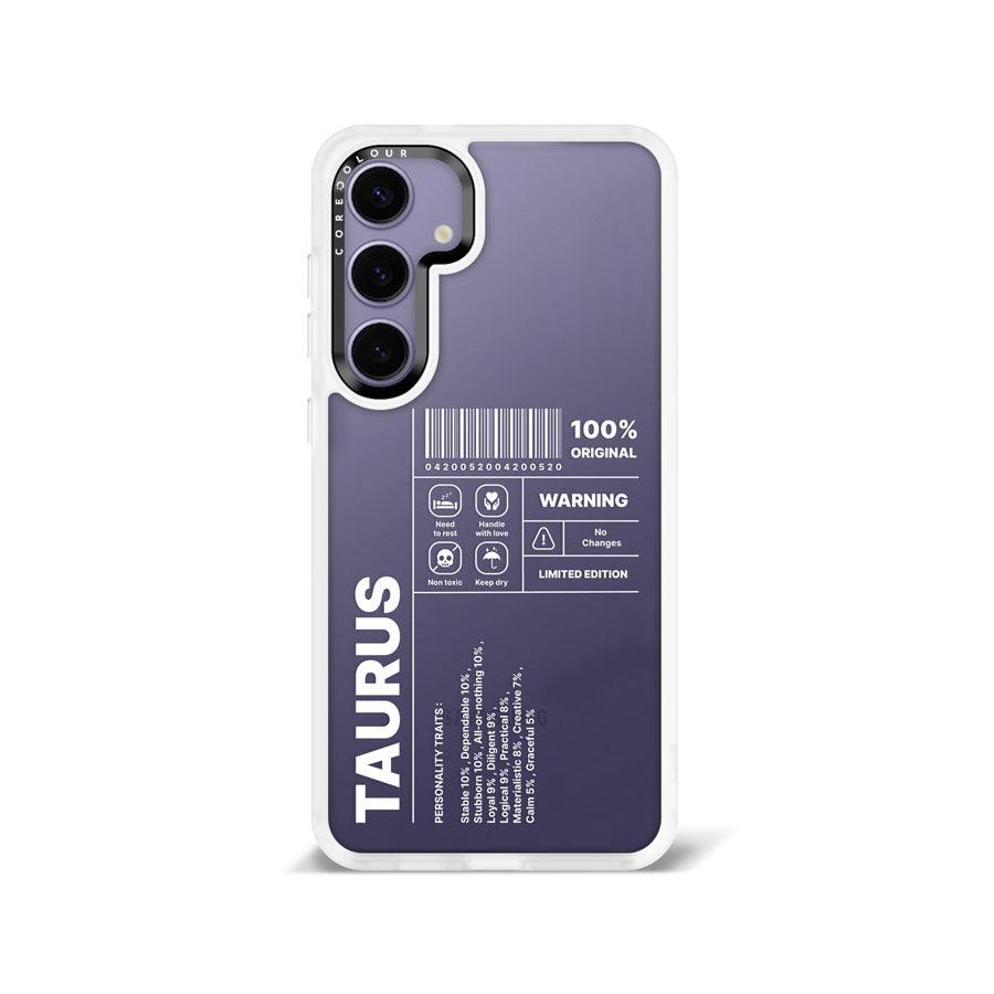 Samsung Galaxy S24+ Warning Taurus Phone Case - CORECOLOUR
