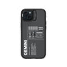 iPhone 15 Plus Warning Gemini Camera Ring Kickstand Case - CORECOLOUR