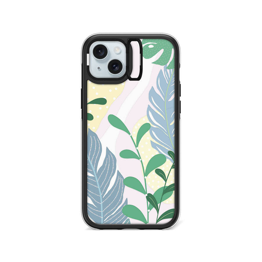 iPhone 15 Plus Tropical Summer I Camera Ring Kickstand Case - CORECOLOUR