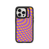 iPhone 15 Pro Pumpkin Velvet Crush Camera Ring Kickstand Case - CORECOLOUR