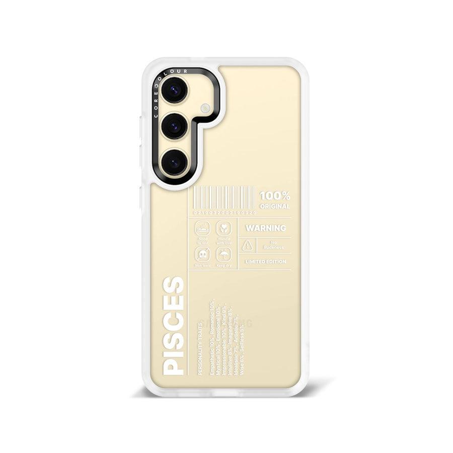 Samsung Galaxy S24 Warning Pisces Phone Case - CORECOLOUR