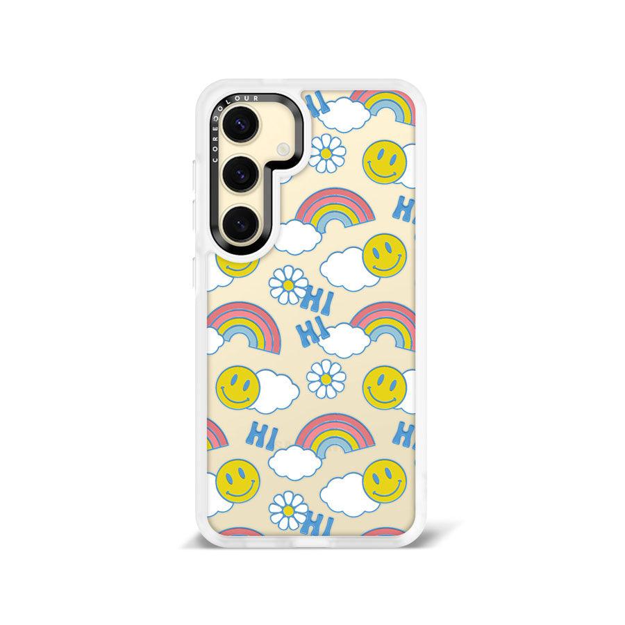 Galaxy S24 Hi There! Rainbow Phone Case - CORECOLOUR