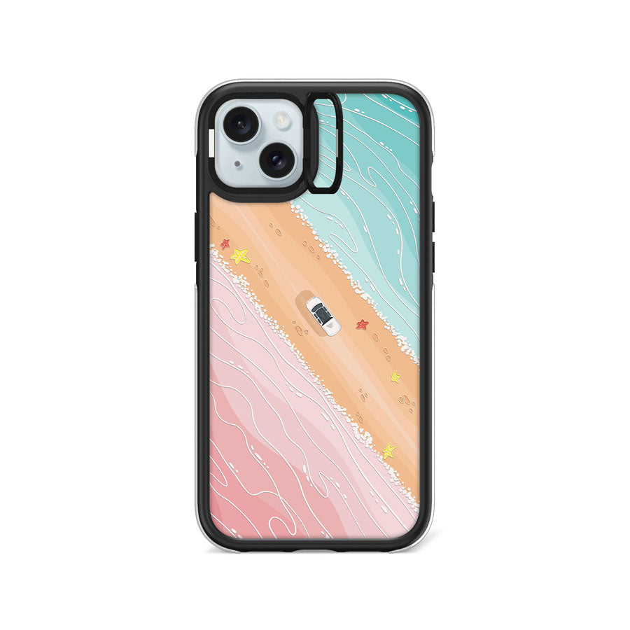 iPhone 15 Plus Macdonell Lake Camera Ring Kickstand Case - CORECOLOUR