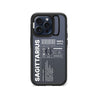 iPhone 15 Pro Warning Sagittarius Camera Ring Kickstand Case - CORECOLOUR
