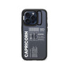 iPhone 15 Pro Warning Capricorn Camera Ring Kickstand Case - CORECOLOUR