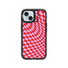 iPhone 15 Raspberry Rouge Camera Ring Kickstand Case - CORECOLOUR