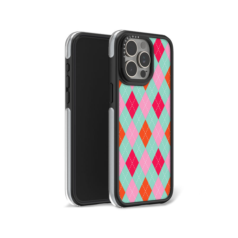 iPhone 15 Pro Max Flamingo Rhapsody Camera Ring Kickstand Case - CORECOLOUR