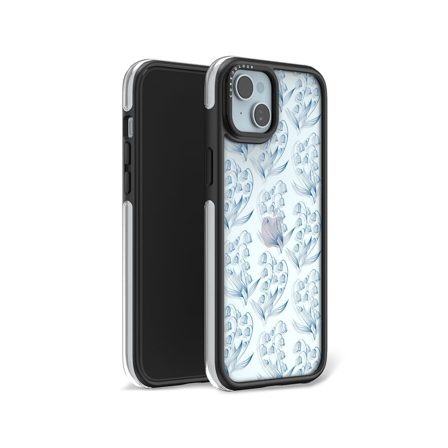 iPhone 15 Bluebell Camera Ring Kickstand Case - CORECOLOUR