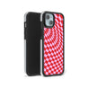 iPhone 15 Raspberry Rouge Camera Ring Kickstand Case - CORECOLOUR