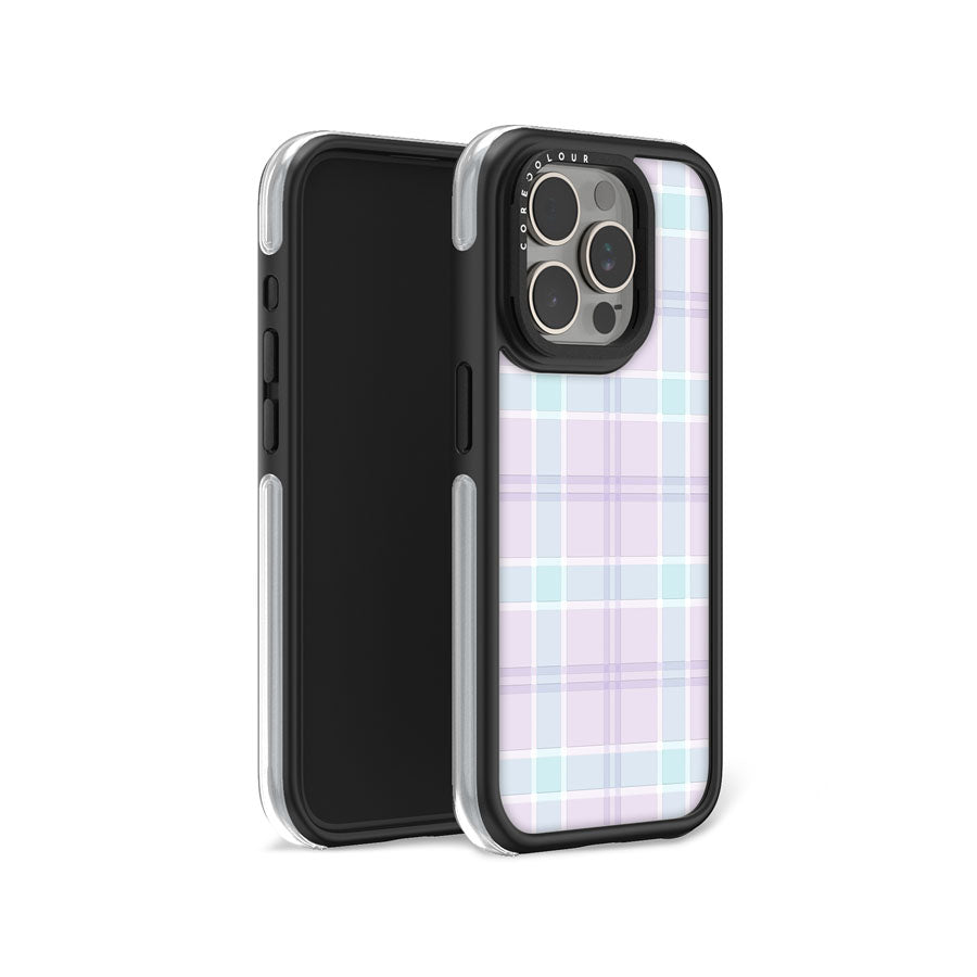 iPhone 15 Pro Lilac Picnic Camera Ring Kickstand Case - CORECOLOUR