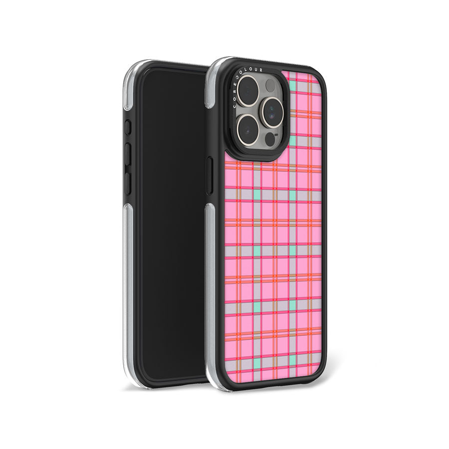iPhone 15 Pro Max Minty Rosette Camera Ring Kickstand Case - CORECOLOUR