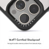 iPhone 15 Pro Max Fuchsia Flash Camera Ring Kickstand Case - CORECOLOUR