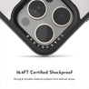 iPhone 15 Pro Max Warning Scorpio Camera Ring Kickstand Case - CORECOLOUR