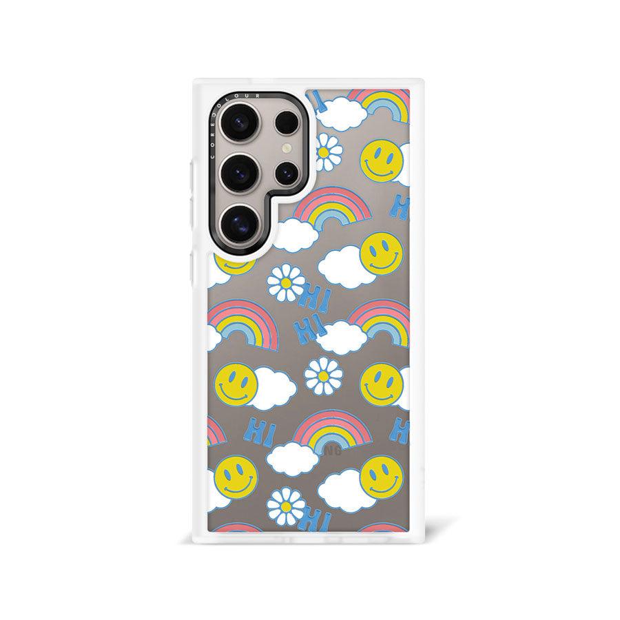 Galaxy S24 Ultra Hi There! Rainbow Phone Case - CORECOLOUR