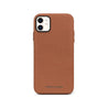 iPhone 11 Brown Genuine Leather Phone Case - CORECOLOUR