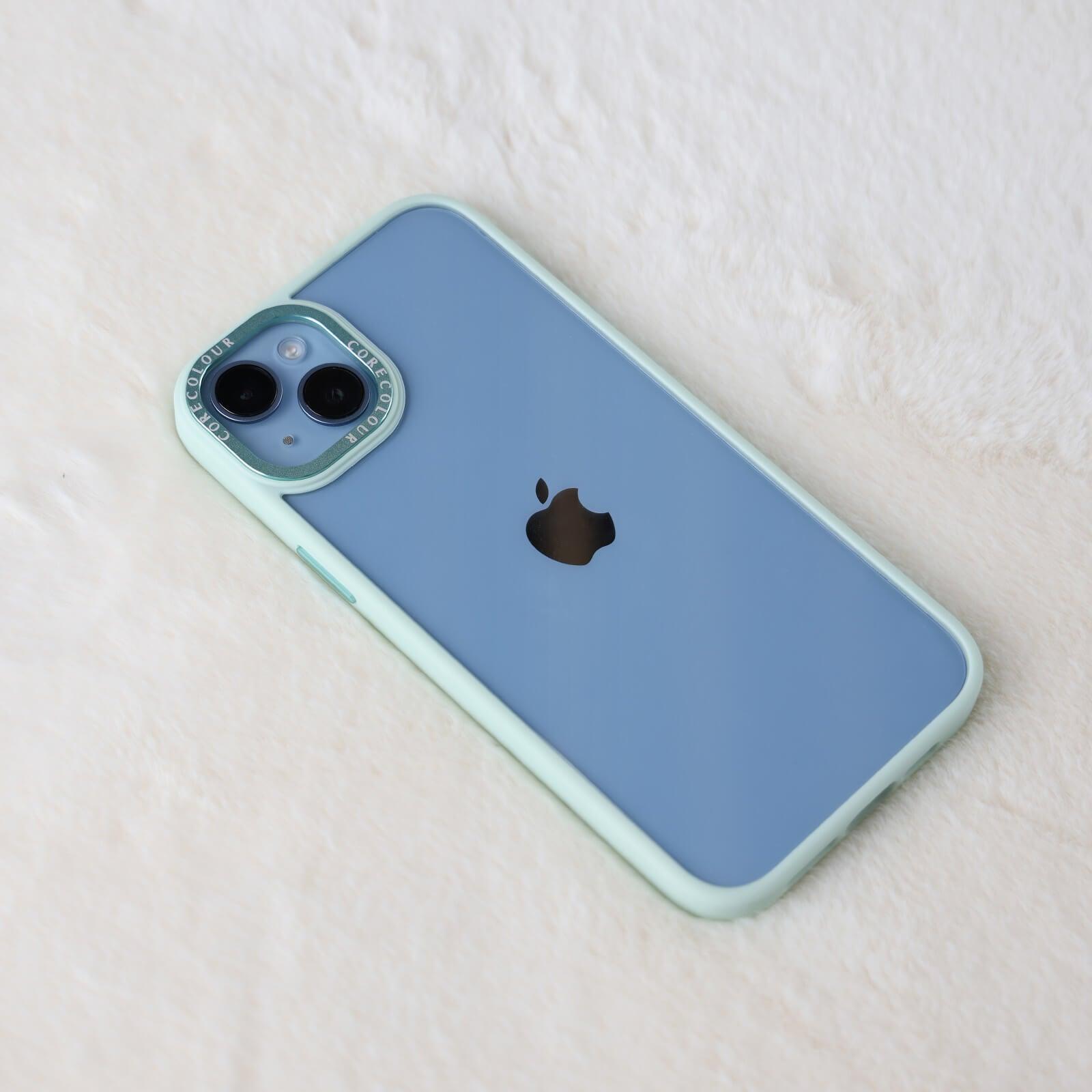 iPhone 11 Hint of Mint Clear Phone Case - CORECOLOUR