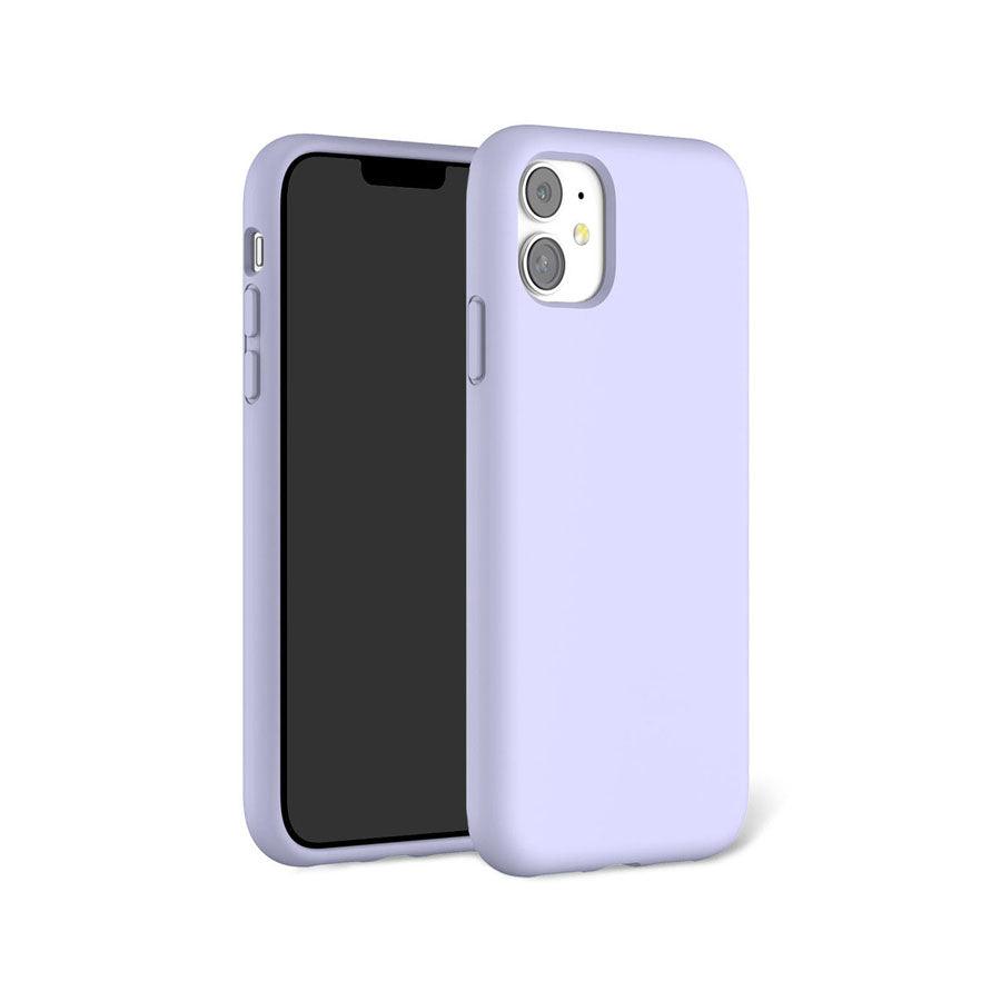 iPhone 11 Lady Lavender Silicone Phone Case - CORECOLOUR