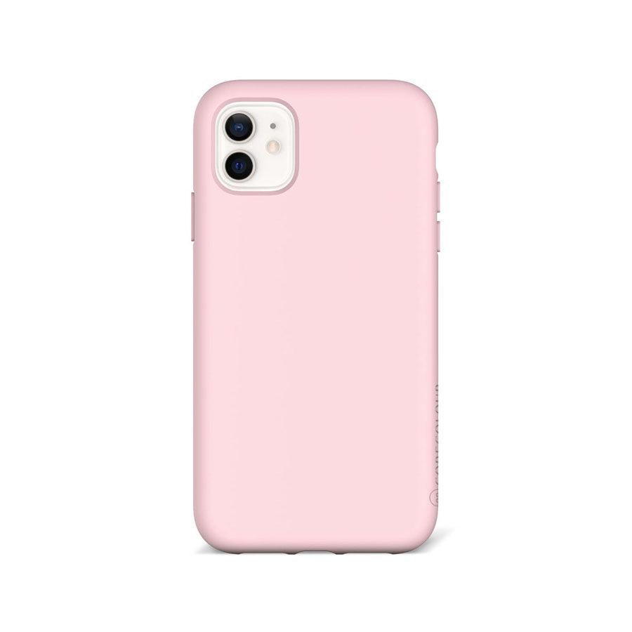 iPhone 11 Pink Ballerina Silicone Phone Case - CORECOLOUR