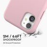 iPhone 11 Pink Ballerina Silicone Phone Case - CORECOLOUR