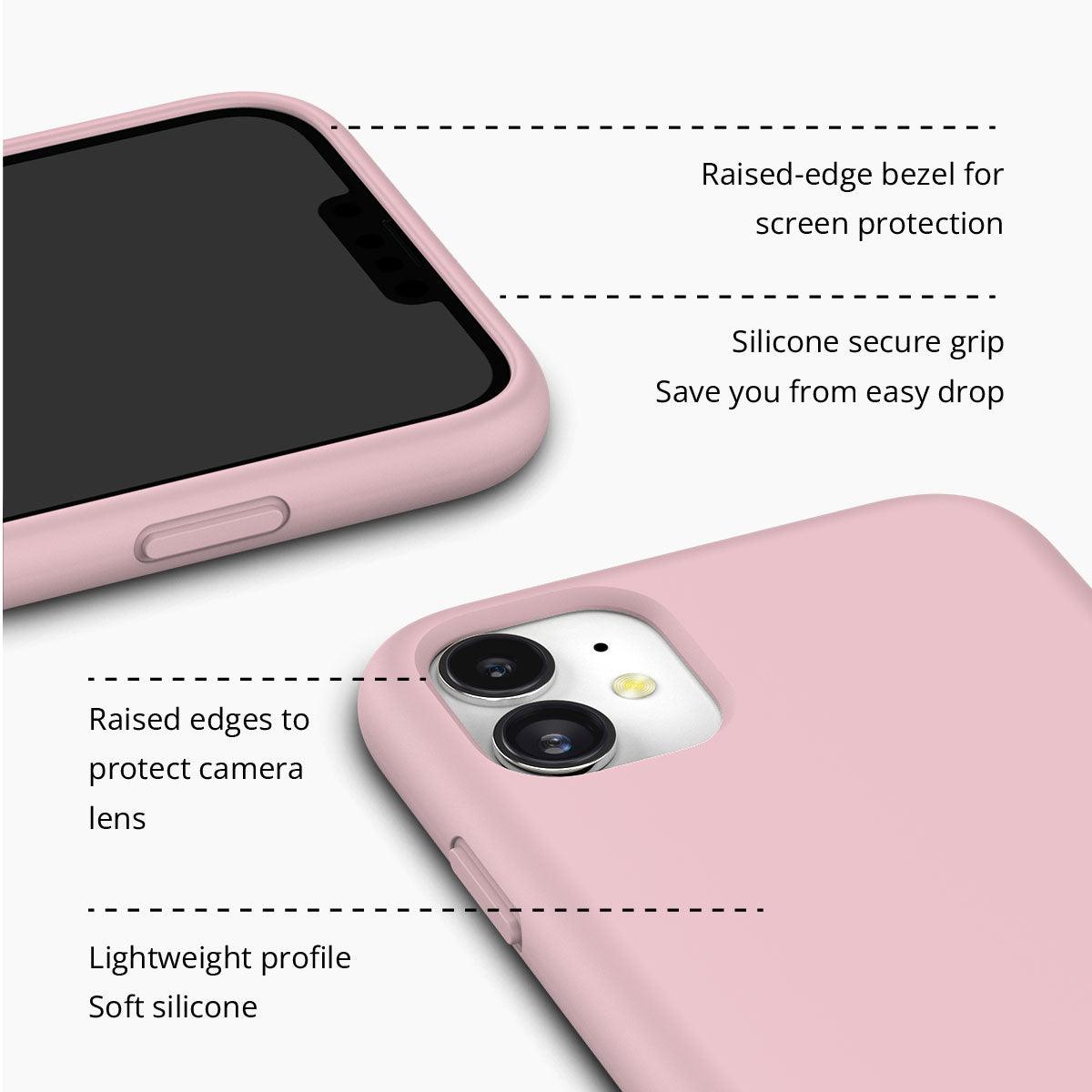 iPhone 11 Pink Ballerina Silicone Phone Case - CORECOLOUR