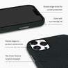 iPhone 11 Pro Max Black Genuine Leather Phone Case - CORECOLOUR