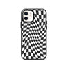 iPhone 12 Check Me Out Twisted Black Phone Case - CORECOLOUR