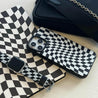 iPhone 12 Check Me Out Twisted Black Phone Case - CORECOLOUR