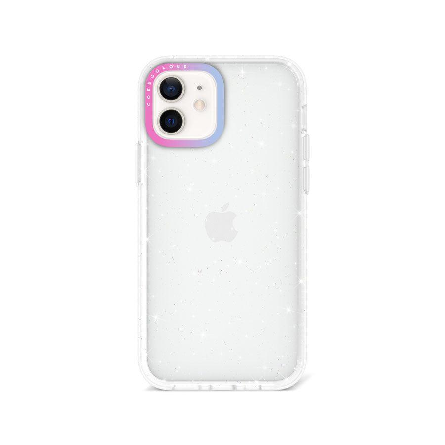 iPhone 12 Glitter Clear Glitter Phone Case - CORECOLOUR