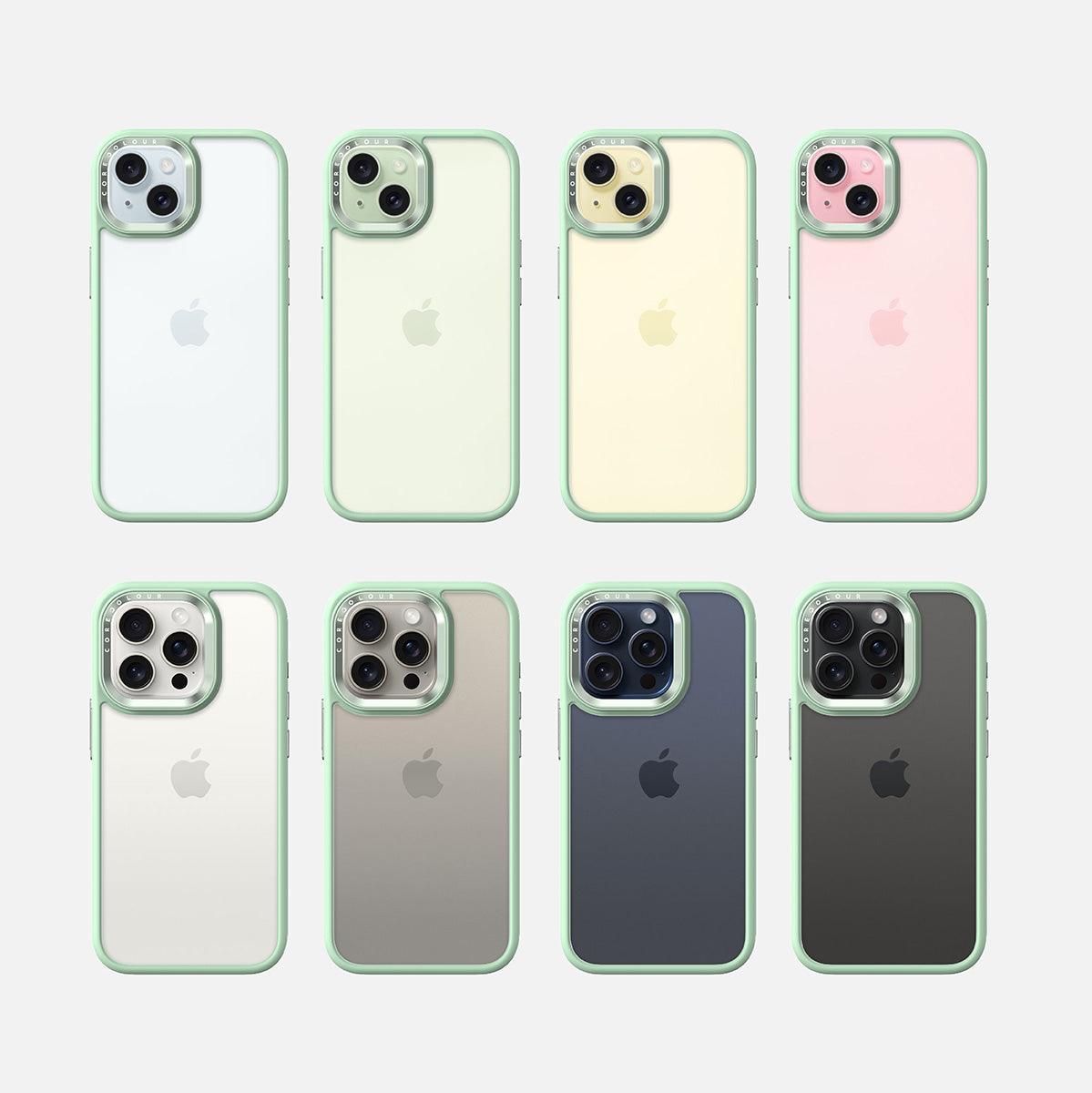 iPhone 12 Hint of Mint Clear Phone Case - CORECOLOUR