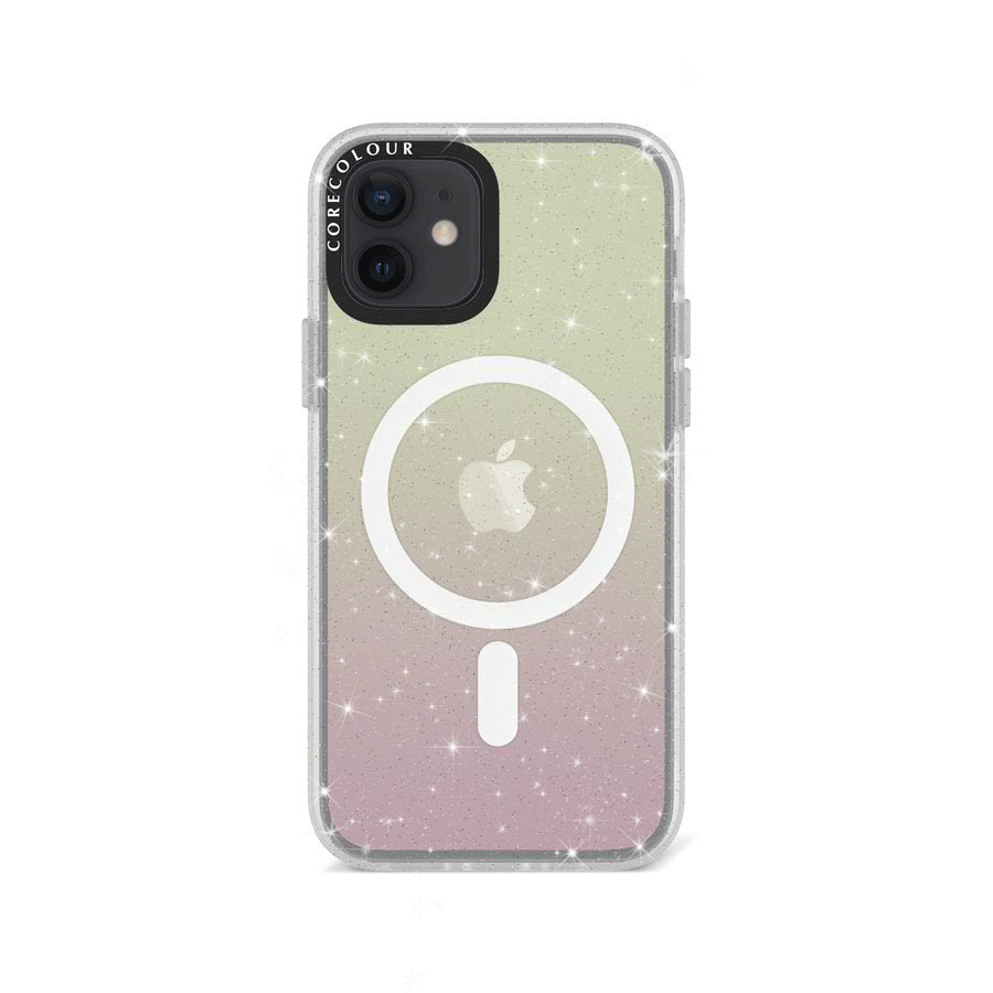 iPhone 12 Iridescent Glitter Phone Case MagSafe Compatible - CORECOLOUR