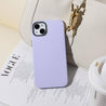 iPhone 12 Lady Lavender Silicone Phone Case - CORECOLOUR