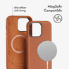 iPhone 12 Pink Genuine Leather Phone Case - CORECOLOUR