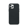 iPhone 12 Pro Black Genuine Leather Phone Case - CORECOLOUR