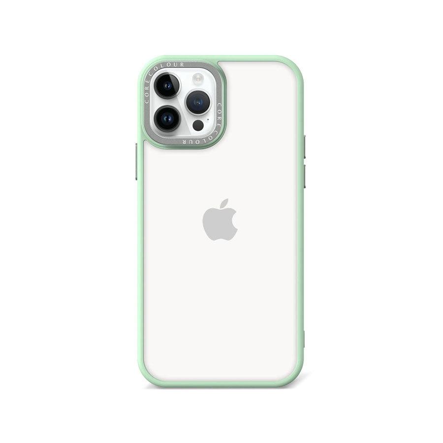 iPhone 12 Pro Hint of Mint Clear Phone Case - CORECOLOUR